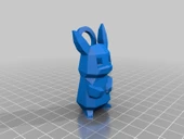 Byr Düşük poli moda pikachu kolye (Sadece Plastik Aparattır!!!) 3D - 1