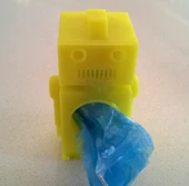 Byr Robot köpek kaka çanta sahibi (Sadece Plastik Aparattır!!!) 3D - 1