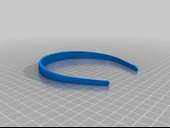 Byr Basit Saç Bandı Başlığı (Sadece Plastik Aparattır!!!) 3D - 3