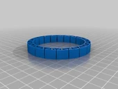 Byr Özelleştirilmiş çift esnek ad bilezik anastasia v.2 (Sadece Plastik Aparattır!!!) 3D - 1