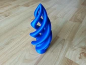 Byr Dekoratif spiral bahçe çubuk topper (Sadece Plastik Aparattır!!!) 3D - 1