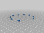 Byr Özelleştirilmiş çift esnek ad bilezik anastasia v.2 (Sadece Plastik Aparattır!!!) 3D - 3
