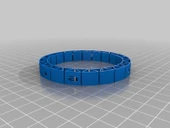 Byr Özelleştirilmiş çift esnek ad bilezik anastasia v.2 (Sadece Plastik Aparattır!!!) 3D - 2