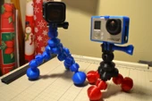 Byr Eylem kamerası esnek kabarcık tripod (Sadece Plastik Aparattır!!!) 3D - 2