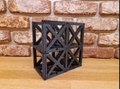 Byr Modüler Şarap Şişesi Raf Sistemi (Sadece Plastik Aparattır!!!) 3D - 2