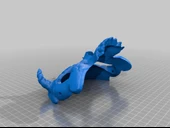 Byr Kafatası Maskesi Remix (Sadece Plastik Aparattır!!!) 3D - 2