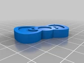 Byr Kolye veya bilezik için delikli Hello Kitty Yay (Sadece Plastik Aparattır!!!) 3D thumbnail 1