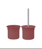 Oioi Ham+hüp Pipetli Silikon Bardak Seti Velvet Rose / Powder Grey - 1