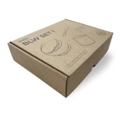 Oioi Blw I Silikon Beslenme Seti 3'lü (kaseli) Velvet Rose - 6