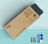Tkgz - Samsung Galaxy A52 - SM-A525 Uyumlu Lcd Ekran Dokunmatik SERVİCE - PACK - FULL ÇITALI MOR + Montaj Seti - 1