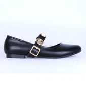 Moda Ayakkabı 174 Cilt Kadın Rahat Günlük Babet Ayakkabı - 15