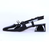 Moda Ayakkabı 176 Cilt Kadın Taşlı Rahat Günlük Tpuklu Ayakkabı - 6