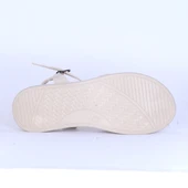 Moda Ayakkabı 147 Ortopedik Kadın Tokalı Sandalet Ayakkabı - 4