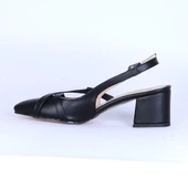 Moda Ayakkabı 154 Kadın 7Cm Topuklu Ayakkabı - 6