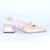 Moda Ayakkabı 176 Cilt Kadın Taşlı Rahat Günlük Tpuklu Ayakkabı - 7