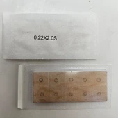 Shenlong Press Needle Kalıcı Kulak İğnesi 100 adet 0.22 x 2 mm S - Tek Flasterli - 1