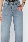 Buzmavisi Kadın Kesik Paça Mom Jean Kot Pantolon - 3