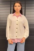 Beyazpembe Kadın Hırka Kombinli Gömlek - 1