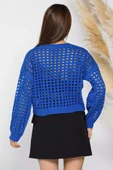 Saksmavisi Ajurlu Mevsimlik Triko Bluz - 3