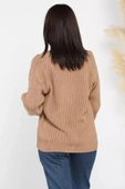 Bisküvi Kadın Örme Triko Hırka - 3