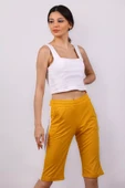 Hardal Kadın Yan Şeritli Kapri - 4