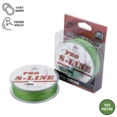 İp Örgü Misina - 4 Kat - Pro S-Line - 100mt - 0.20mm - 9,99kg Çeker thumbnail 4