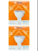 (2 Adet) Osaka 5W (40W) Sarı Işık (3000K) G4 Duylu (İğne Bacak) Led Çanak Ampul thumbnail 1