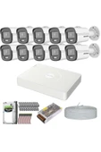 Colorvu Gecen Karanlıkta 7/24 Renkli 10 Kameralı Set 1tb 7/24 Hdd - 1