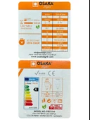 (6 Adet) Osaka 5W (40W) Sarı Işık (3000K) G4 Duylu (İğne Bacak) Led Çanak Ampul thumbnail 4