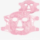 Terapi Jel Yüz Maskesi Soğuk Ve Sıcak Boncuklu Ayarlanabilir Maske (pembe) - 3