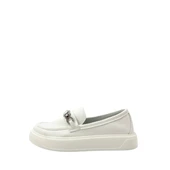 Marco Bellini 26201 Cilt Deri Kadın Loafer Ayakkabı - 8