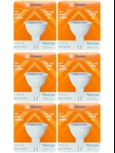 (6 Adet) Osaka 5W (40W) Sarı Işık (3000K) G4 Duylu (İğne Bacak) Led Çanak Ampul thumbnail 1