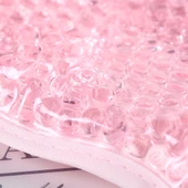 Terapi Jel Yüz Maskesi Soğuk Ve Sıcak Boncuklu Ayarlanabilir Maske (pembe) - 4