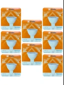 (8 Adet) Osaka 5W (40W) Beyaz Işık (6500K) G4 Duylu (İğne Bacak) Led Çanak Ampul thumbnail 1