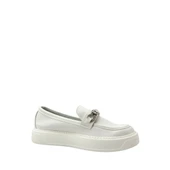 Marco Bellini 26201 Cilt Deri Kadın Loafer Ayakkabı - 6