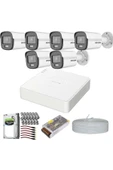 Colorvu Gece-karanlıkta 7/24 Renkli 6 Kameralı Set 1tb 7/24 Hdd - 1