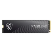 MSI Spatium M560 2TB (10300/8700MB/s) M.2 2280 PCIe 5.0 NVMe SSD - 1