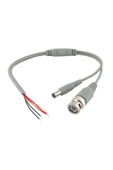 - Hazır Kablolu Bnc Konnektör Dc Power Jak Cctv Y Kablo - 1