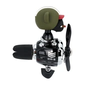 Pervaneli Klima Süsü Oto Koku Klipsi Sallanan Başlı Pilot Gorilla Araba Hava Ferahlatıcı Yeşil thumbnail 6