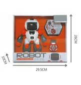 Uzaktan Kumandalı Işıklı Sesli Ses Kaydı Yapan Yürüyen Robot - 6