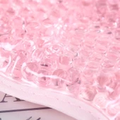Terapi Jel Yüz Maskesi Soğuk Ve Sıcak Boncuklu Ayarlanabilir Maske (pembe) - 4