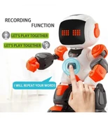 Uzaktan Kumandalı Işıklı Sesli Ses Kaydı Yapan Yürüyen Robot - 2