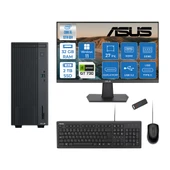 Asus Expertcenter P500MV Intel Core I5-13420H 32GB Ddr5 2tb SSD WIN11HOME 4GB/GT730 100HZ IPS 27" Mon Minitower Masaüstü Bilgisayar WF5136216512B0DH14+Zettausbbellek thumbnail 1