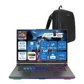 Asus Rog Strix G16 G614PH Amd Ryzen 9 8940HX Aı 48GB GB 1tb Ssd+1tb SSD 8GB/RTX5050 Gddr7 115W 16" Wuxga 165Hz 300NİTS  WINDOWS11HOME Gaming Laptop WARV057H20+ZETTAÇANTA thumbnail 1