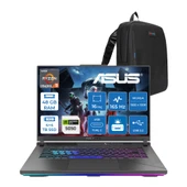 Asus Rog Strix G16 G614PH Amd Ryzen 9 8940HX Aı 48GB GB 4tb Ssd+4tbssd 8GB/RTX5050 Gddr7 115W 16" Wuxga 165Hz 300NİTS  Freedos Taşınabilir Bilgisayar WARV057F24+ZETTAÇANTA thumbnail 1