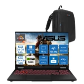 Asus Tuf Gaming A16 FA608PM-RV026 Amd Ryzen 9 8940HX Aı 24GB Ddr5 256GB SSD RTX5060-8GB 115W 165Hz 16"wuxga IPS Windows 11 Pro Taşınabilir Bilgisayar WRV026P01+ZETTAÇANTA thumbnail 1