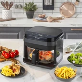 Onvo OVFRY10 Cam AirFryer 5 lt Yağsız Fritöz - 2