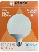(10 Adet) 20W (120W) 6500K (Beyaz Işık) E27 Duylu (Kalın Duy) Glop Led Ampul - 2