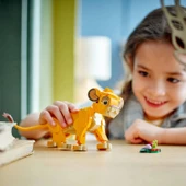 LEGO Disney Yavru Aslan Kral Simba 43243 – 6 Yaş ve Üzeri Çocuklar İçin İnşa Edilebilen Yaratıcı Oyuncak Yapım Seti (222 - 3