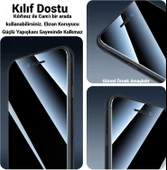 Xiaomi Redmi Note 8 Pro Uyumlu Gizlilik Filtreli Hayalet Ekran Koruyucu Cam(2 Adet) - 6